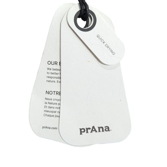 Prana Swim Bikini Top Womens Large Quick Dry High Neck Removable Soft Cups NWT - Picture 3 of 4